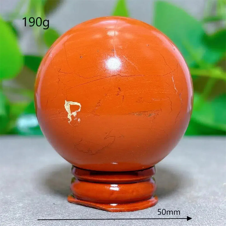 Red Jasper Sphere