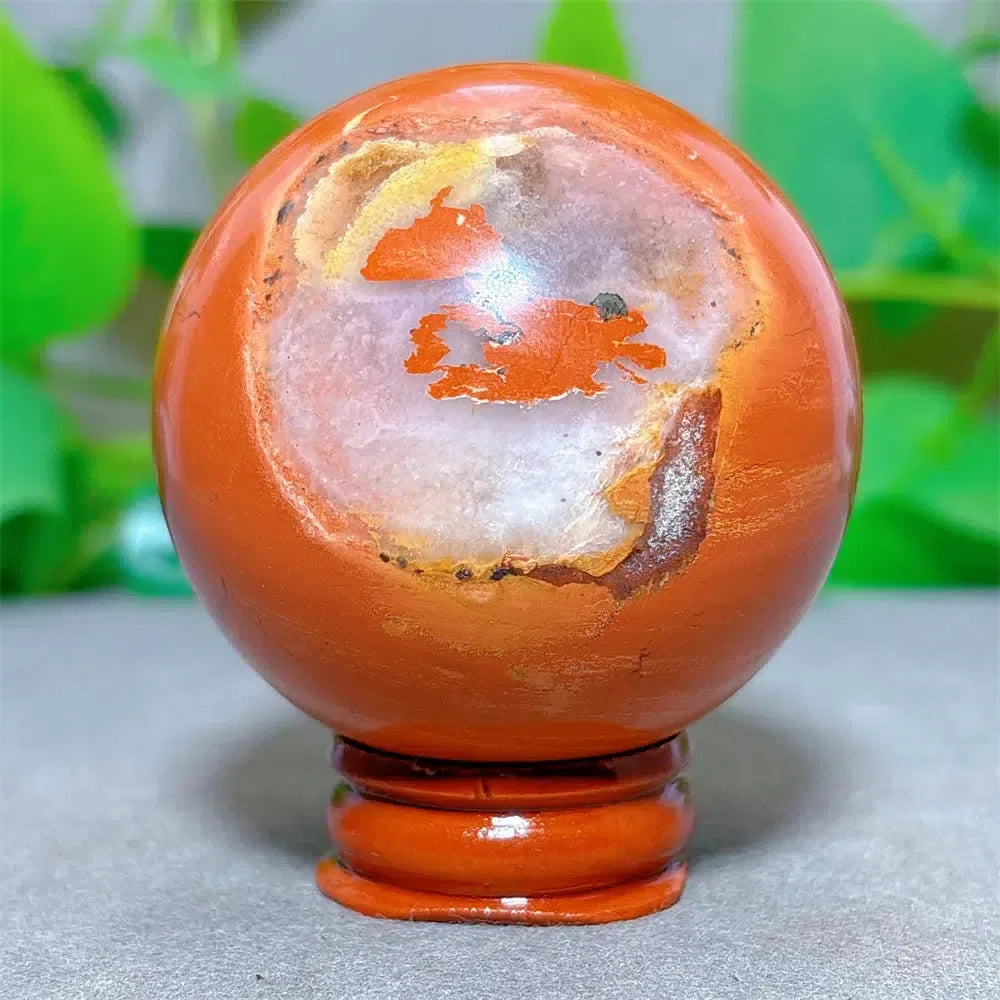 Red Jasper Sphere