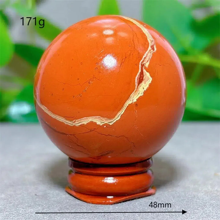 Red Jasper Sphere