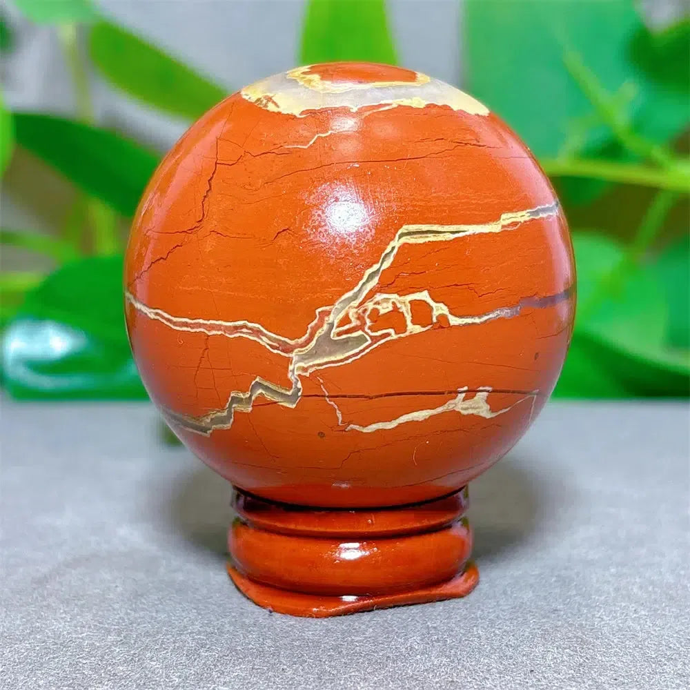 Red Jasper Sphere