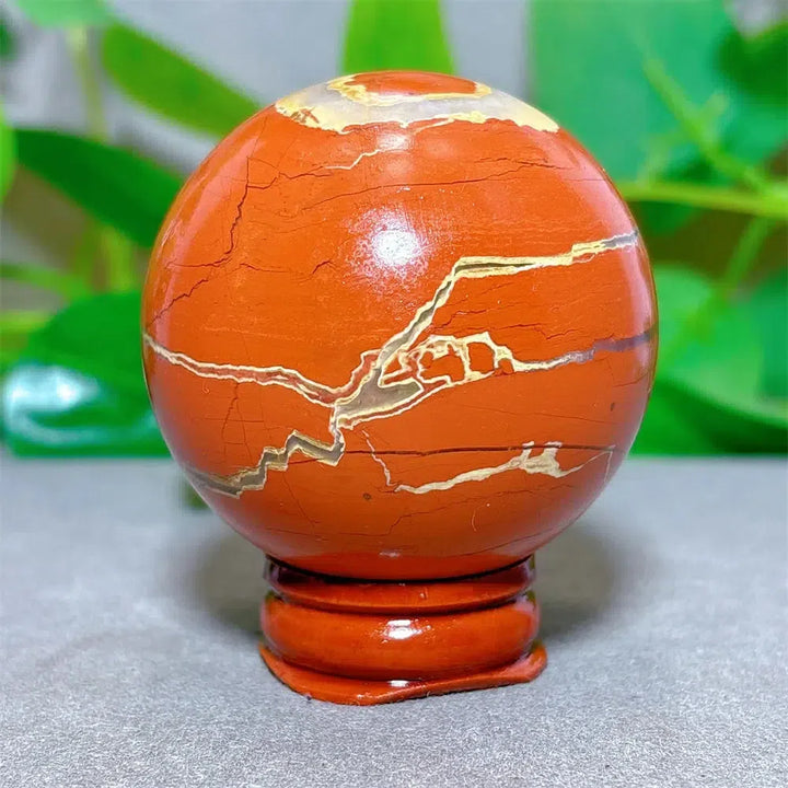 Red Jasper Sphere