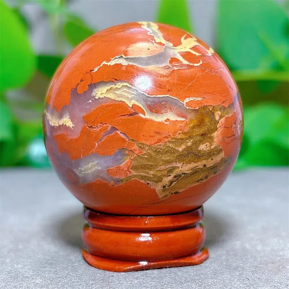 Red Jasper Sphere