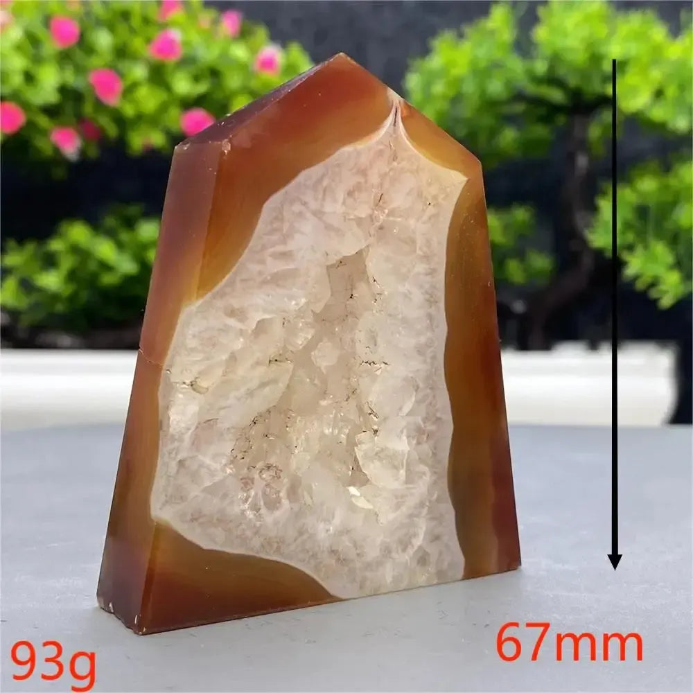 Red Sardonyx Agate Towers-Towers-Ali-Red Sardonyx Agate-A13 93g-Crystal Destiny