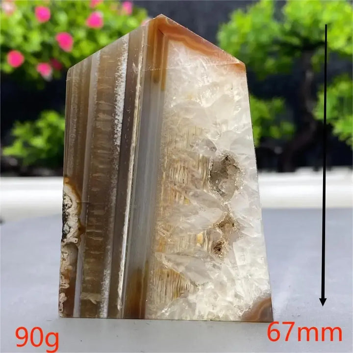 Red Sardonyx Agate Towers-Towers-Ali-Red Sardonyx Agate-A14 90g-Crystal Destiny