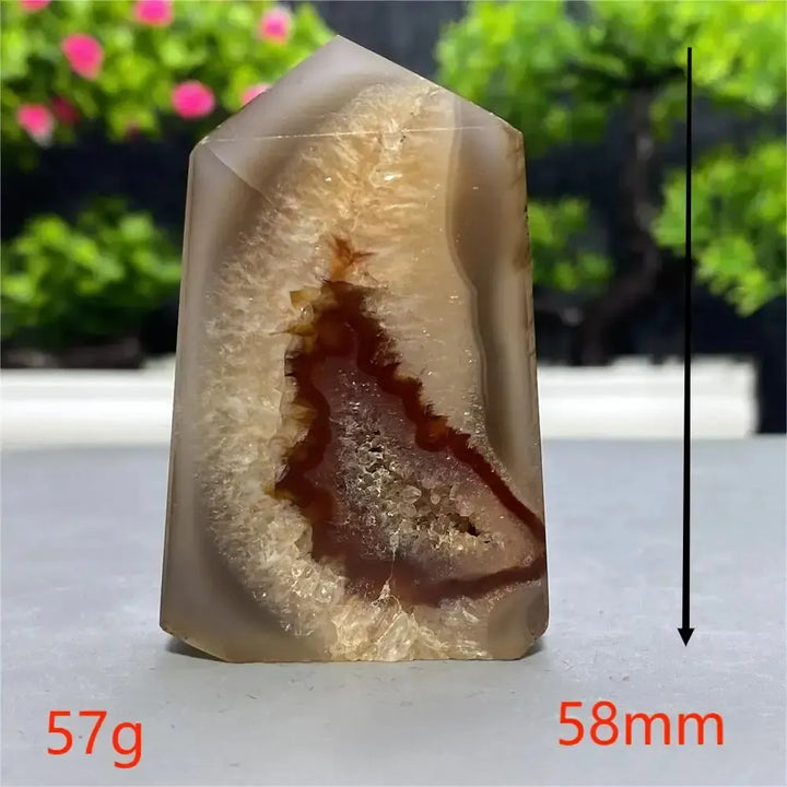 Red Sardonyx Agate Towers-Towers-Ali-Red Sardonyx Agate-A15 57g-Crystal Destiny