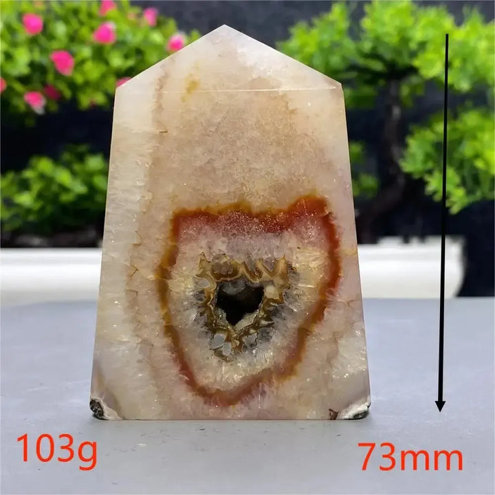 Red Sardonyx Agate Towers-Towers-Ali-Red Sardonyx Agate-A20 103g-Crystal Destiny