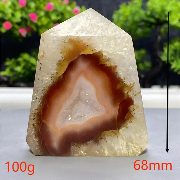 Red Sardonyx Agate Towers-Towers-Ali-Red Sardonyx Agate-A28 100g-Crystal Destiny