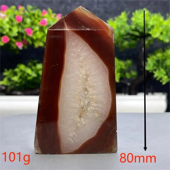 Red Sardonyx Agate Towers-Towers-Ali-Red Sardonyx Agate-A30 101g-Crystal Destiny