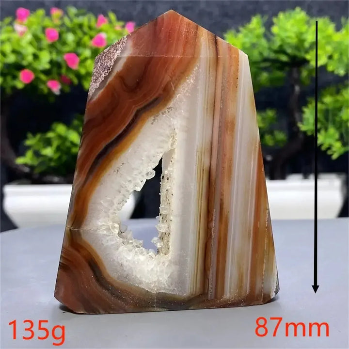 Red Sardonyx Agate Towers-Towers-Ali-Red Sardonyx Agate-A36 135g-Crystal Destiny
