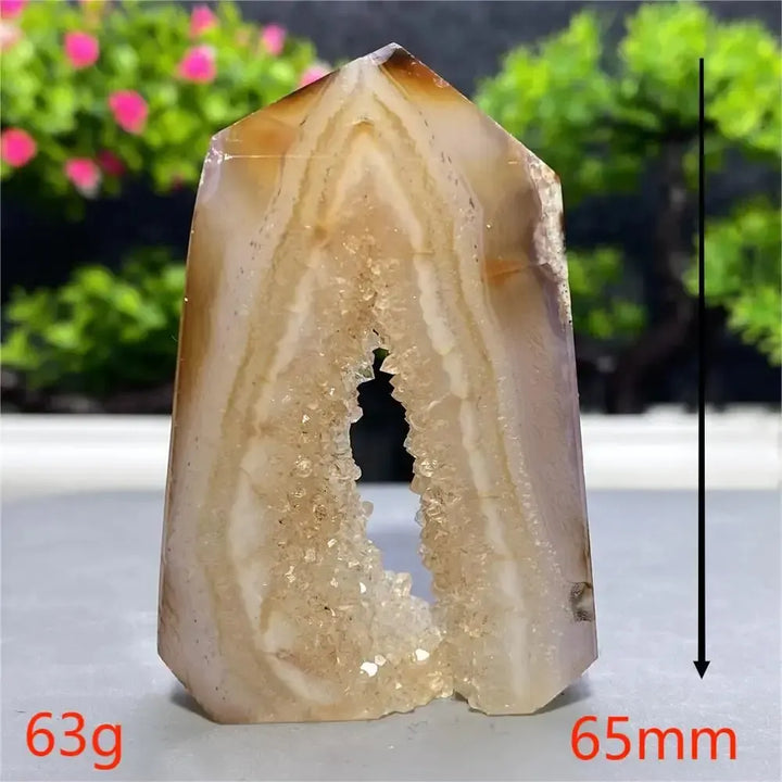 Red Sardonyx Agate Towers-Towers-Ali-Red Sardonyx Agate-A7 63g-Crystal Destiny