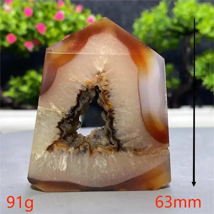 Red Sardonyx Agate Towers-Towers-Ali-Red Sardonyx Agate-A8 91g-Crystal Destiny