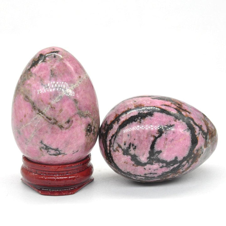 Rhodochrosite Crystal Egg