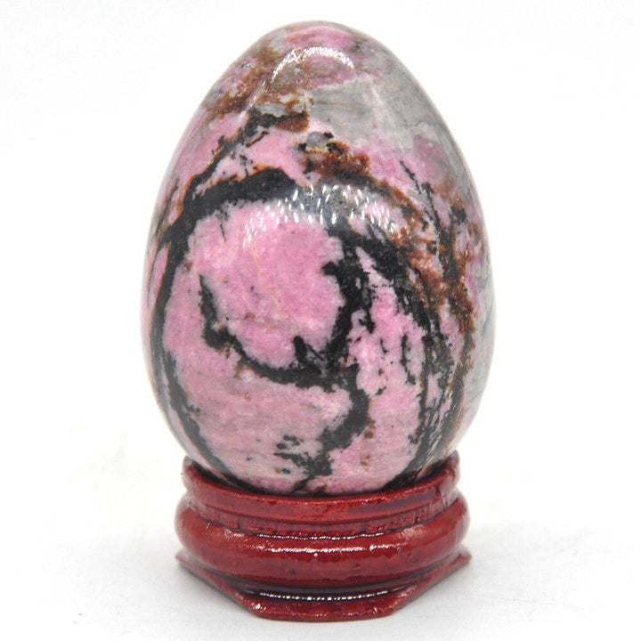 Rhodochrosite Crystal Egg