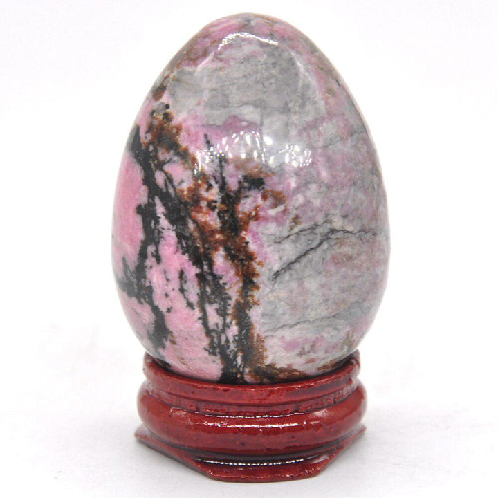 Rhodochrosite Crystal Egg