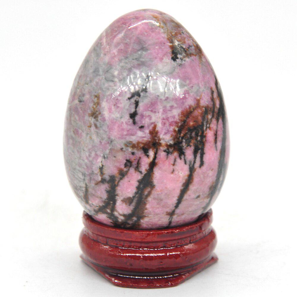 Rhodochrosite Crystal Egg