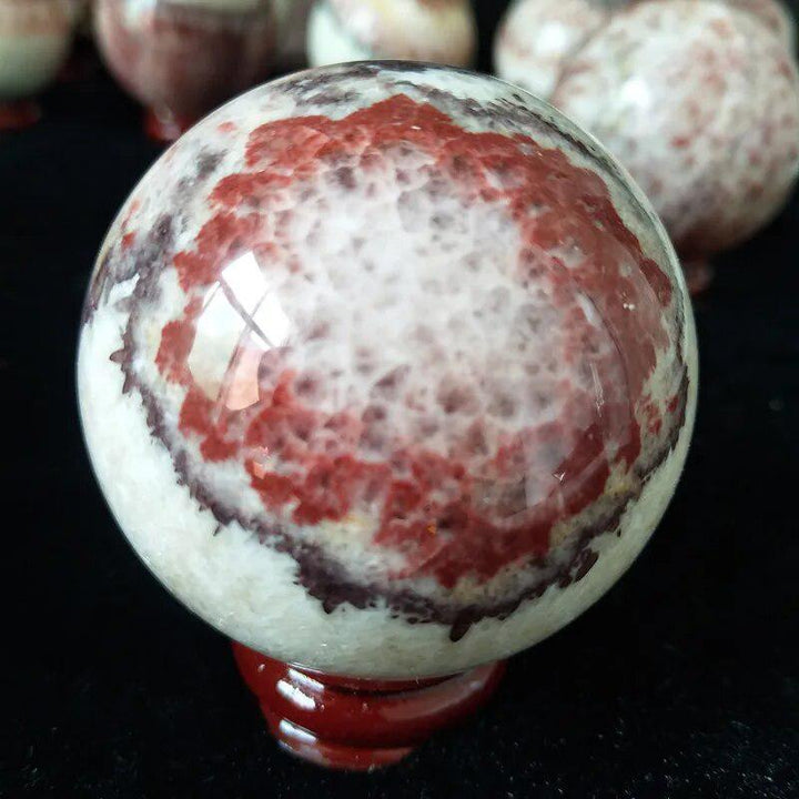 Rhodochrosite Crystal Sphere