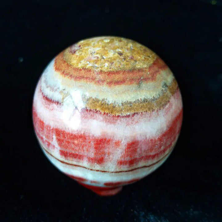 Rhodochrosite Crystal Sphere