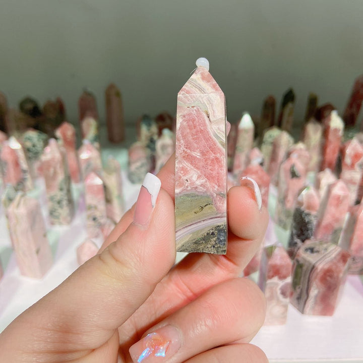 Rhodochrosite Crystal Tower