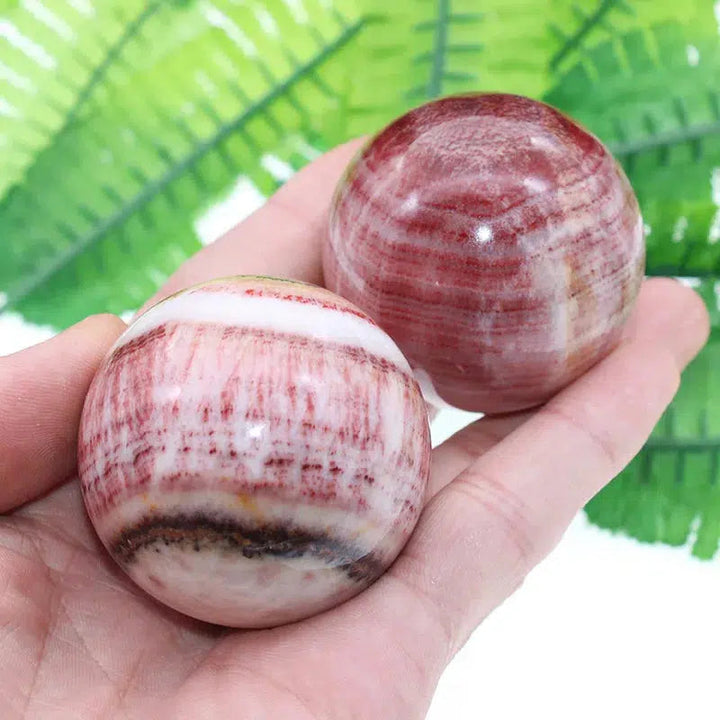 Rhodochrosite Sphere