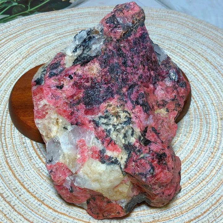 Rhodonite With Black Tourmaline