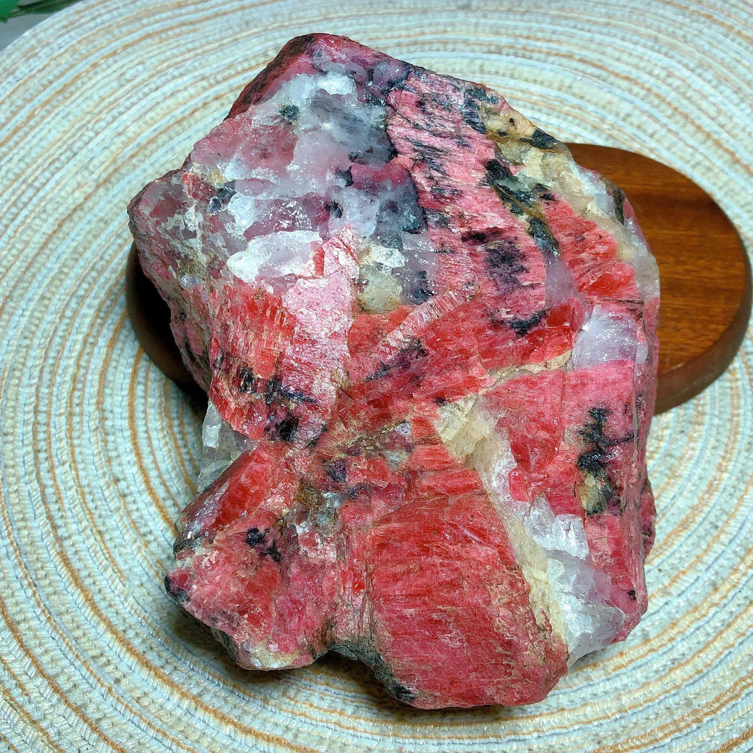 Rhodonite With Black Tourmaline