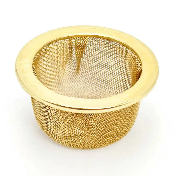 Rimmed Mesh Pipe Smoking Screen Stainless Steel And Brass For Tobacco Crystal Pipes