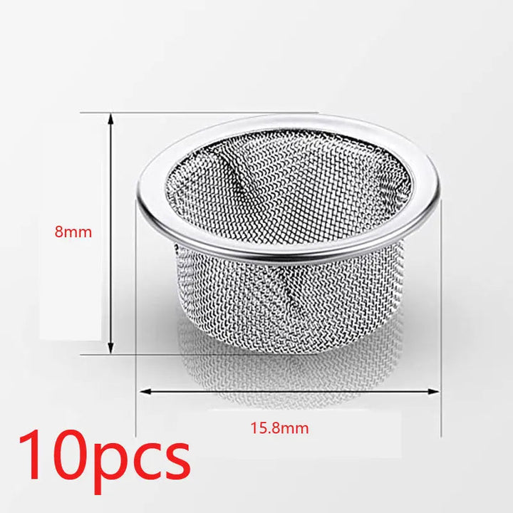 Rimmed Mesh Pipe Smoking Screen Stainless Steel And Brass For Tobacco Crystal Pipes