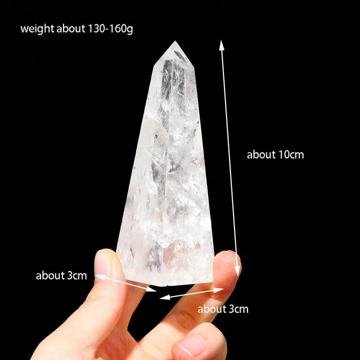 Rose Quartz, Clear Quartz Obelisk Towers