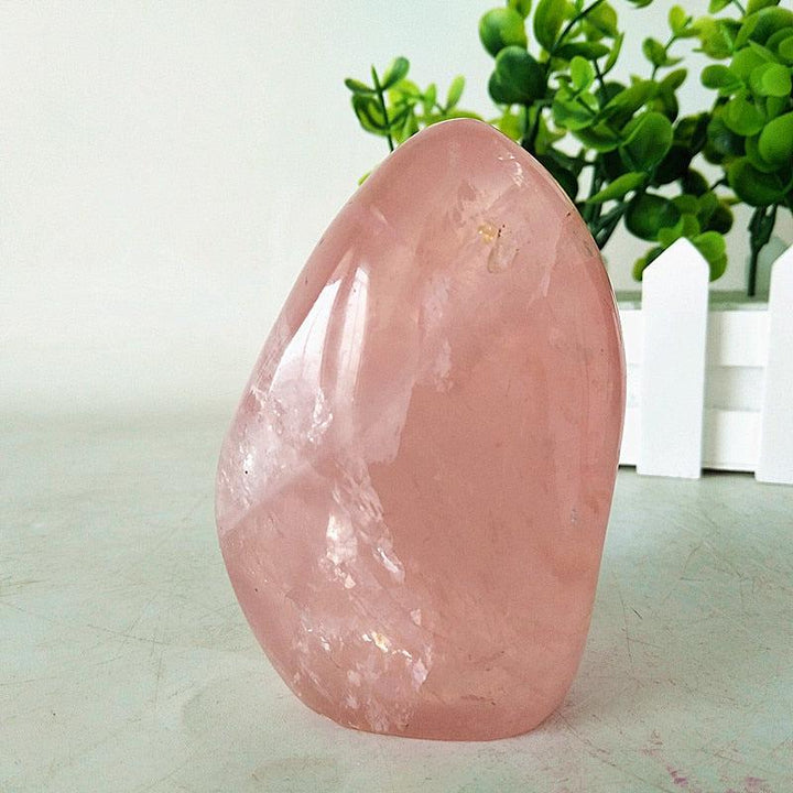 Rose Quartz Crystal Freeform