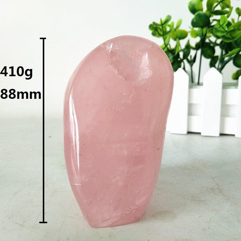 Rose Quartz Crystal Freeform