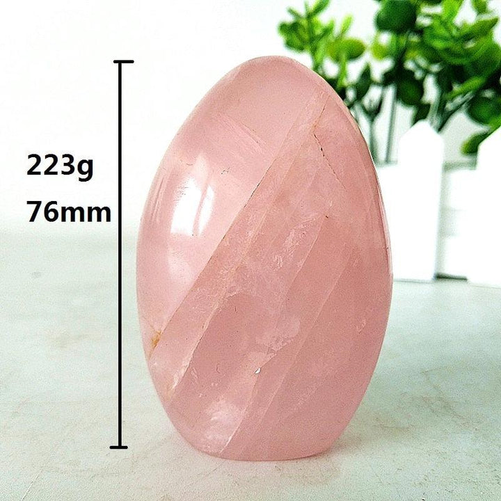 Rose Quartz Crystal Freeform