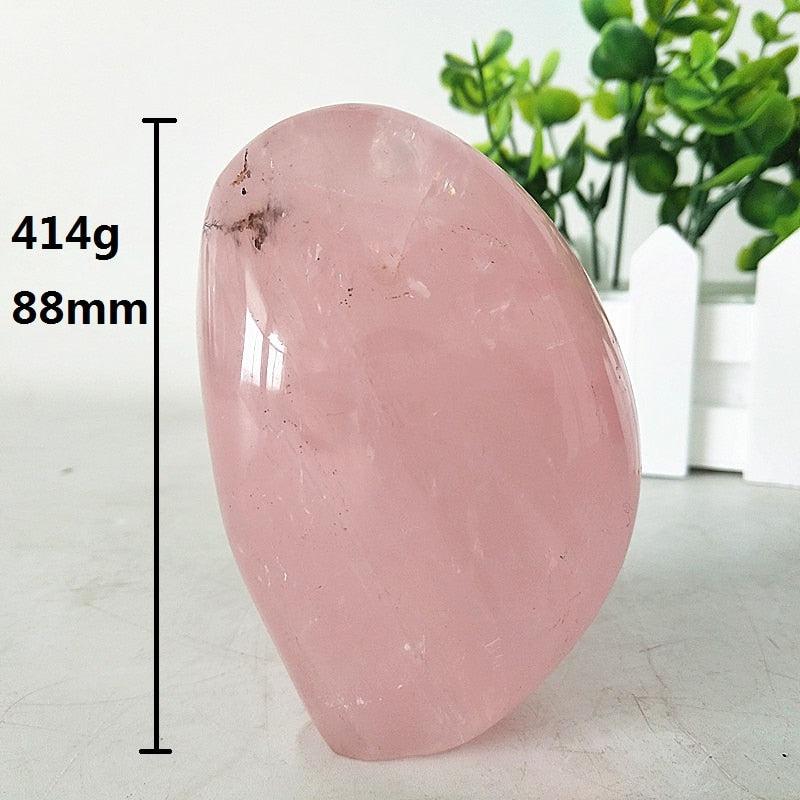 Rose Quartz Crystal Freeform