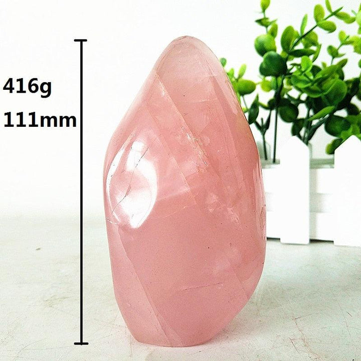 Rose Quartz Crystal Freeform