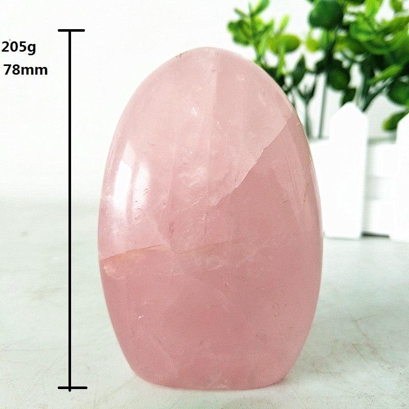 Rose Quartz Crystal Freeform