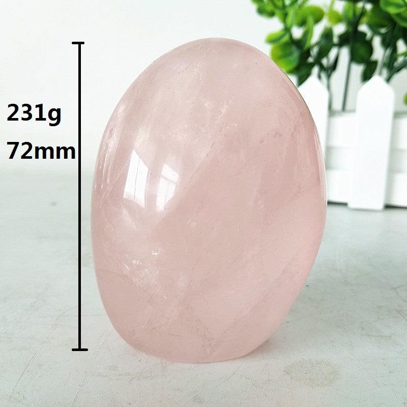 Rose Quartz Crystal Freeform