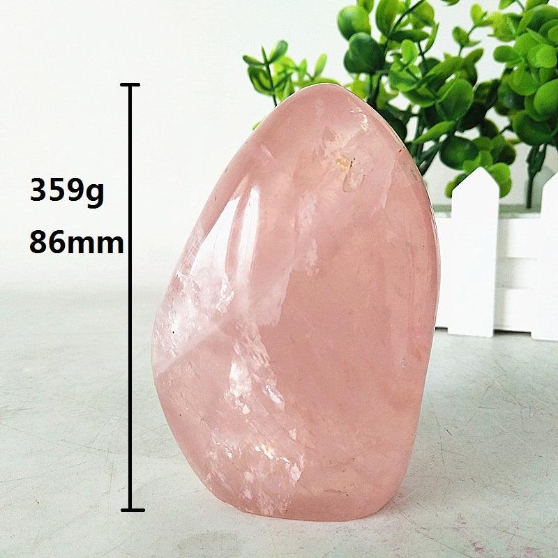 Rose Quartz Crystal Freeform