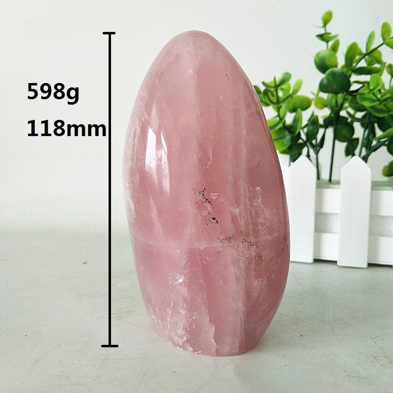 Rose Quartz Crystal Freeform