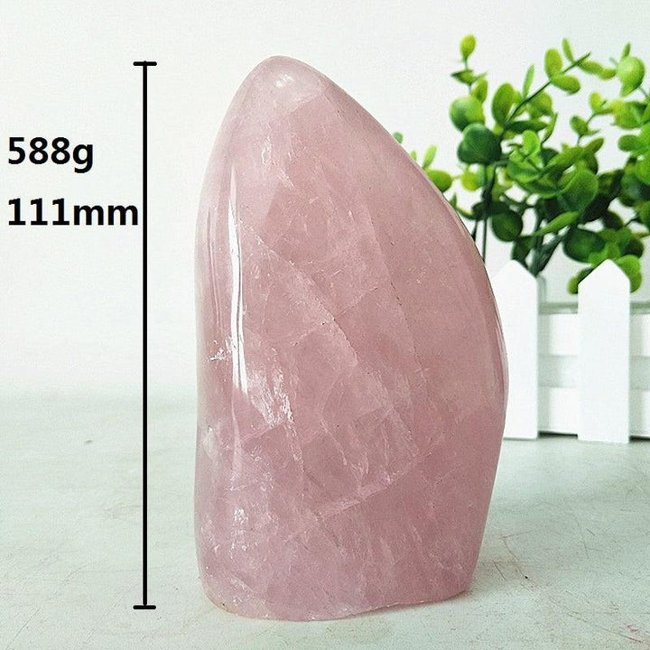 Rose Quartz Crystal Freeform