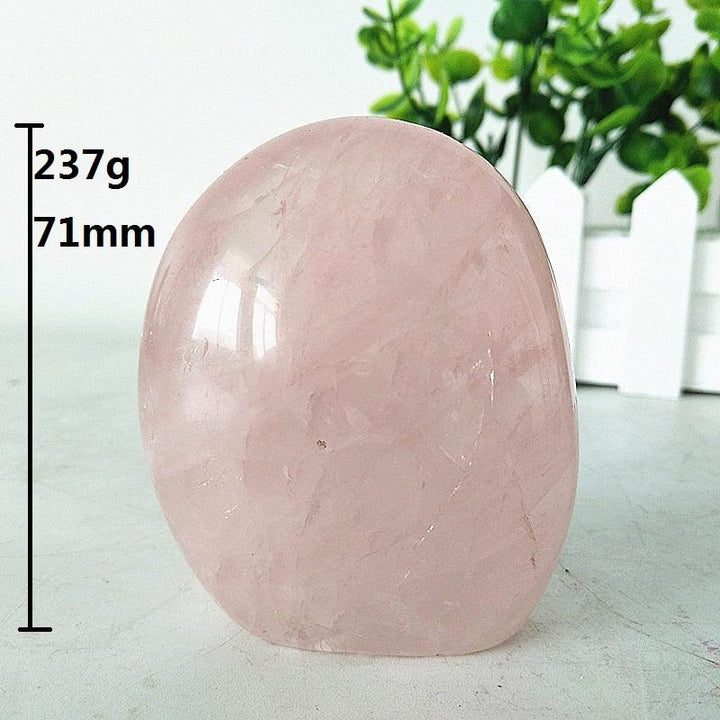 Rose Quartz Crystal Freeform