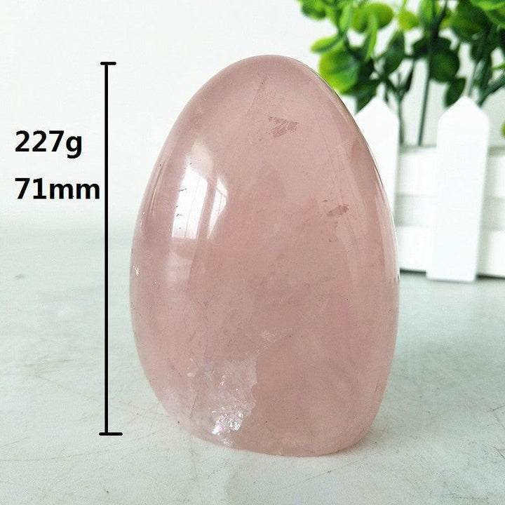 Rose Quartz Crystal Freeform