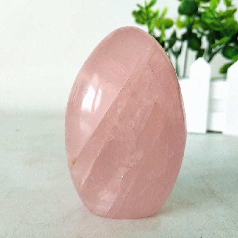 Rose Quartz Crystal Freeform