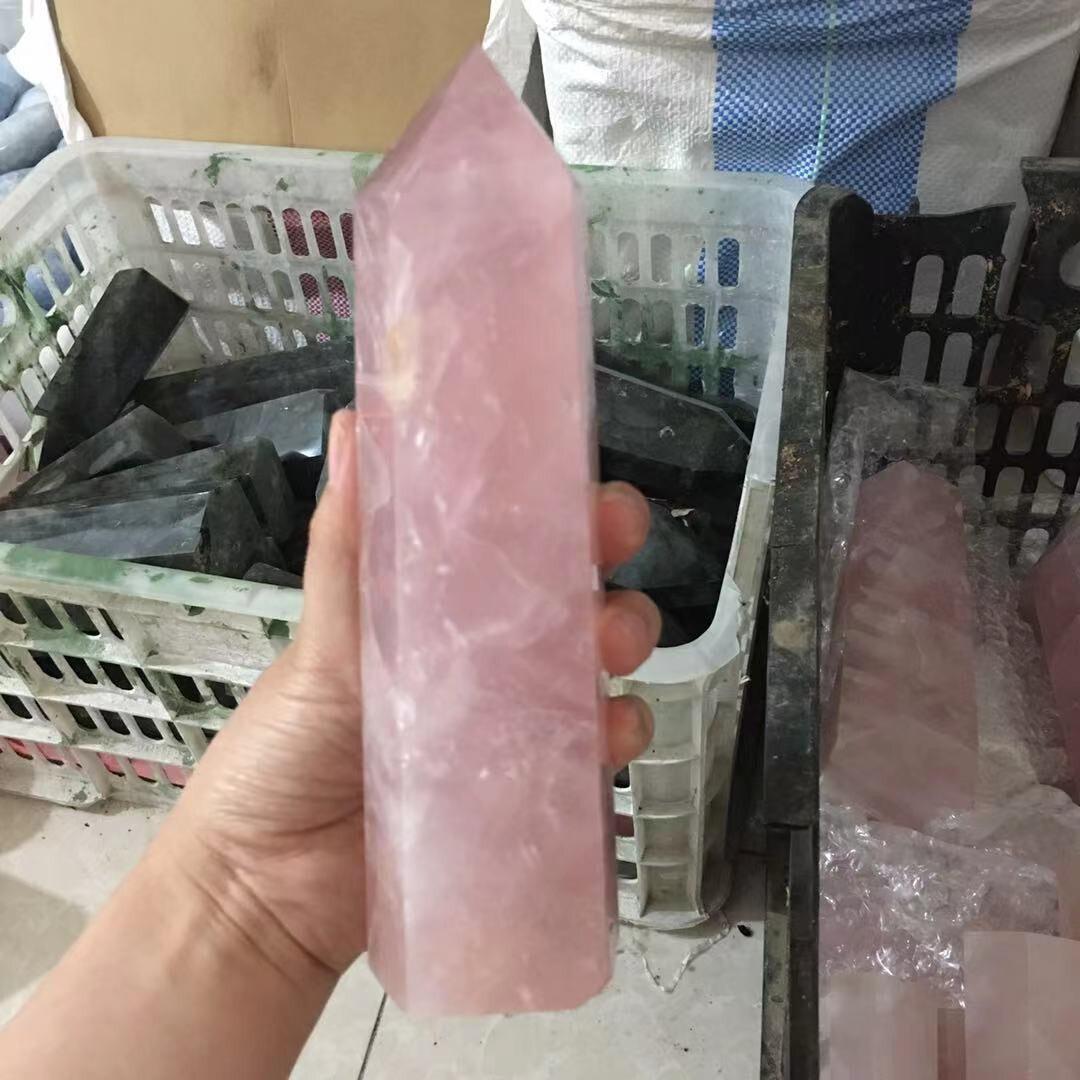 Rose Quartz Crystal Obelisk