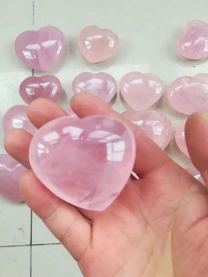 Rose Quartz Heart