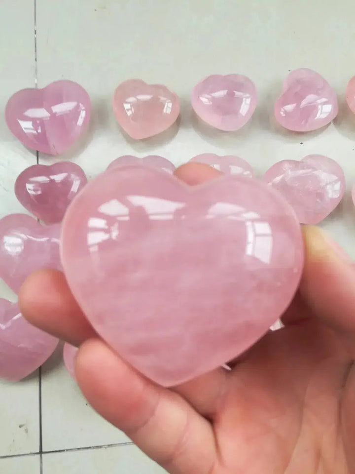 Rose Quartz Heart