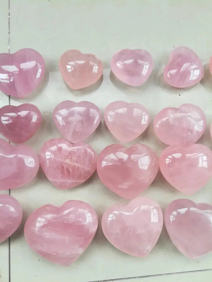 Rose Quartz Heart