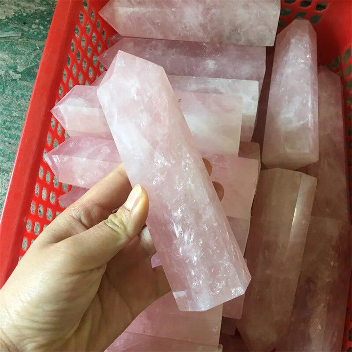 Rose Quartz Large Tower