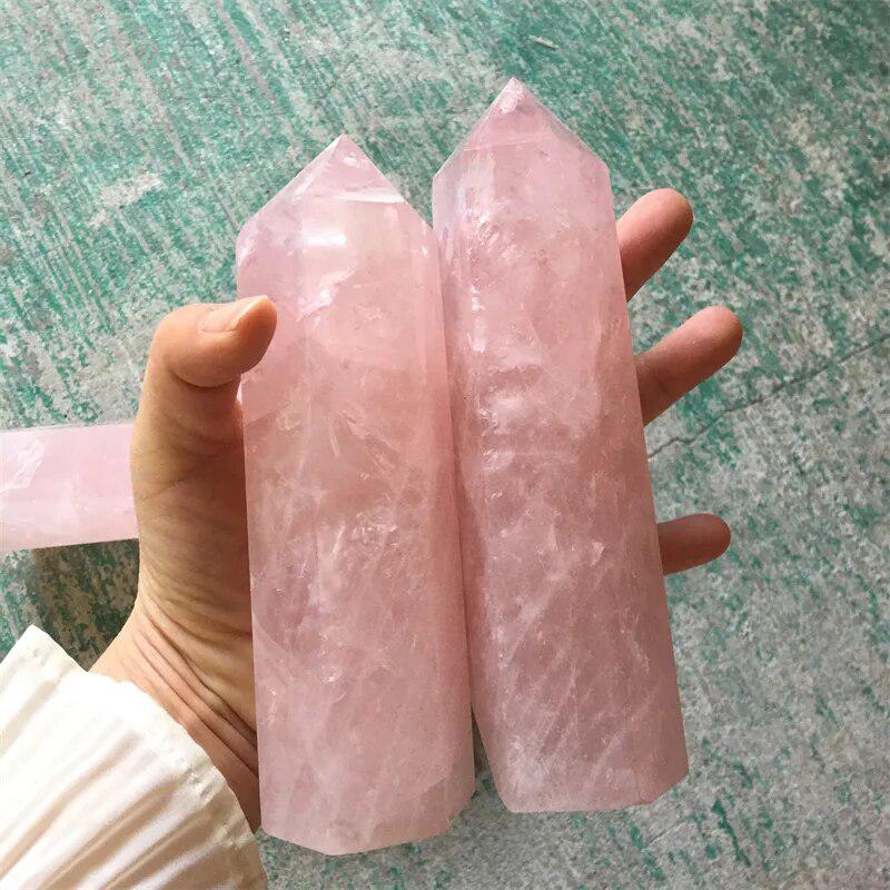 Rose Quartz Large Tower