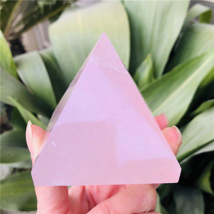 Rose Quartz Pyramid