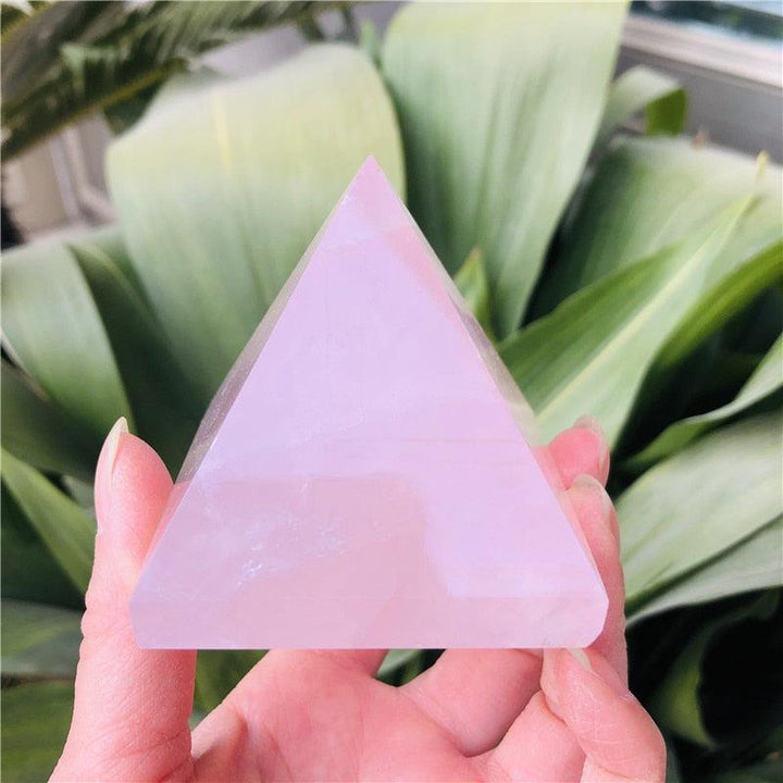 Rose Quartz Pyramid