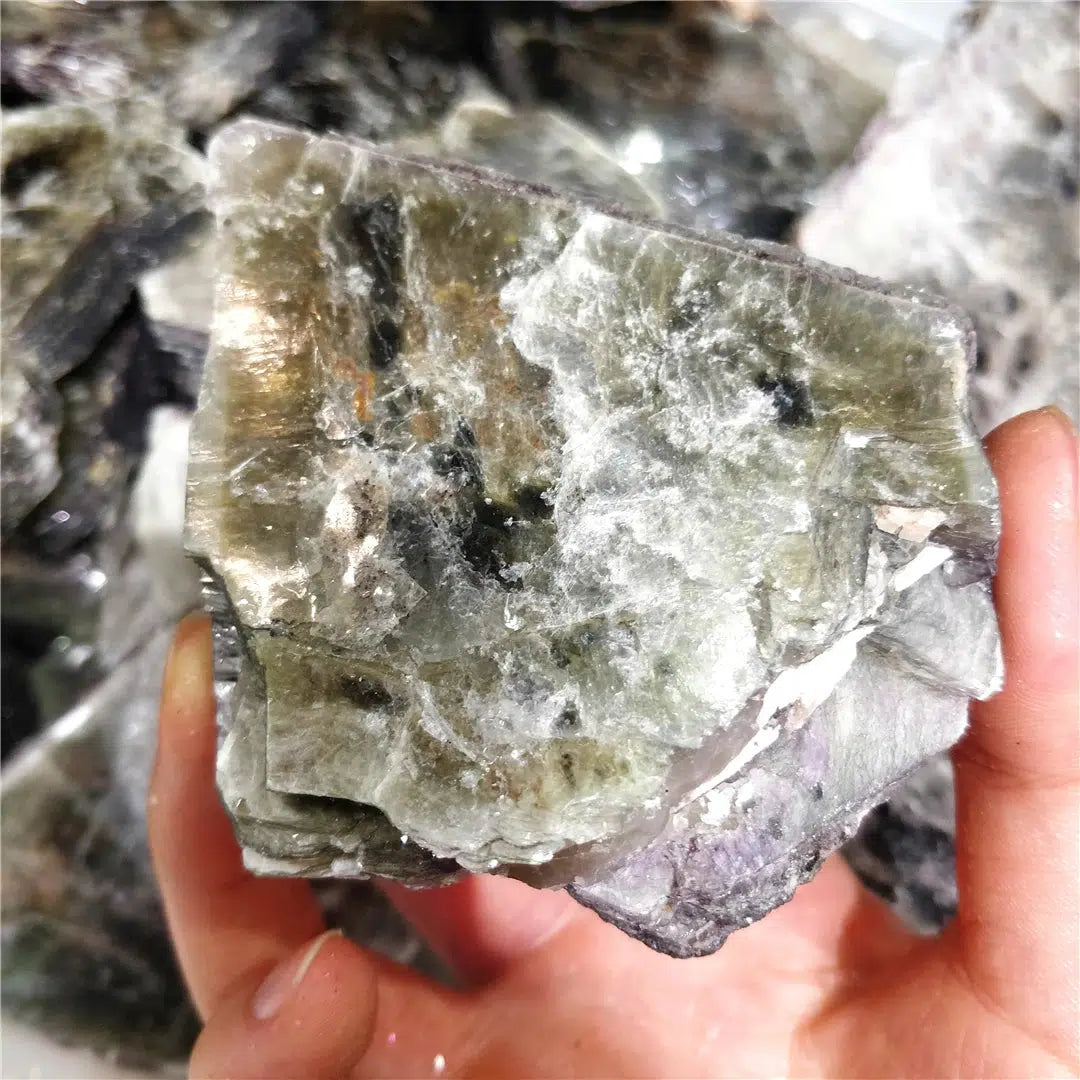 Rough Raw Muscovite Mica Slab